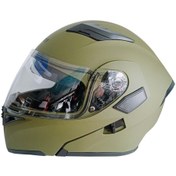 Resim JEKAİ Jk-21 902 Model Güneş Vizörlü Çenededen Açılır Kask 