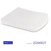 Resim Kare Yavaş Kapanan Klozet Kapağı Zümrüt 