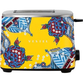 Resim Vestel X Aslı Filinta Retro Sarı Çini Ekmek Kızartma Makinesi 