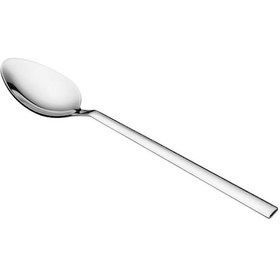 Resim 36 Parça 6 Kişilik Çatal Bıçak Kaşık Seti Sade Düz Model Kutulu Paslanmaz Çelik 