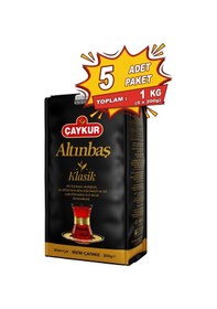 Resim Altınbaş Dökme Çay 200 Gr. Beşli Paket 
