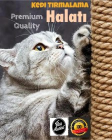 Resim Kedi Tırmalama Ipi 6 Mmx 100 Mm 