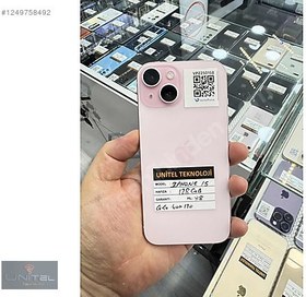 Resim Apple iPhone 15 İkinci El YD | 128 GB | Pembe 
