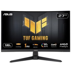 Resim Asus Tuf Gaming VG27VQ3B 27" 1 MS 180 Hz FreeSync Kavisli Full HD Oyuncu Monitör 