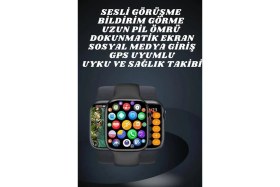 Resim Herşeytrend Ekranlı Yeni Nesil Pro Kulaklık ve Akıllı Saat Kampanyası Kulak Içi Mikrofonlu 