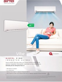 Resim Airfel Vibe Inverter Klima LTXQ71C 24.000 BTU/h R32 Gazlı A++ 