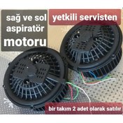 Resim Üniversal Aspiratör Sağ Ve Sol Motor Whitedaiys,Eminçelik Uyumlu - 431412847 