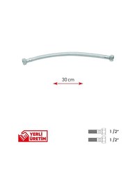 Resim Bağlantı Hortumu 1/2'1/2 30 Cm 