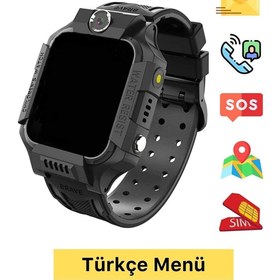 Resim Ekmekteknem Q19 Sım Kartlı Kameralı Sos Özellikli Akıllı Çocuk Takip Saati 