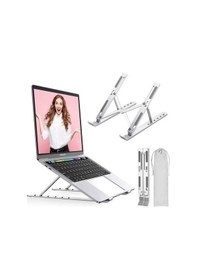 Resim Alüminyum Katlanabilir Ayarlı Dizüstü Laptop Notebook 