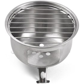 Resim Padalink Paslanmaz Çelik Kamp Ocağı: Taşınabilir, Çok Amaçlı Ve Dayanıklı Gümüş 