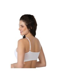 Resim Beyaz Mı Emay 1423 Modal Cotton Kaplı Büstiyer Beyaz 