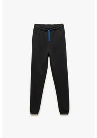 Resim Koton Erkek Çocuk Basic Şardonlu Jogger Eşofman Altı Siyah 