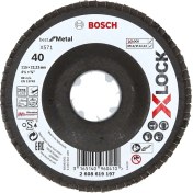 Resim Bosch X-Lock Best For Metal 115MM 40KUM Flap - 2608621763 