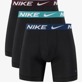 Resim Nike Brief 3' lü Erkek Siyah Boxer 