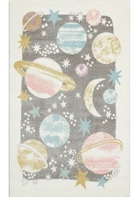 Resim Eko Halı Eko Kids Kds 23 Pastel Hav Toz Vermez Çocuk Odası Halısı - 120x180 