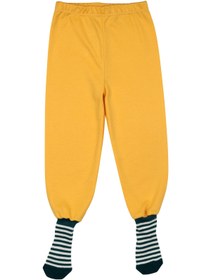 Resim Melekpare Bebek Patikli Pantolon Kendinden Çoraplı Alt Pijama ! Çoraplar Görselden Farklılık Gösterebilir ! 