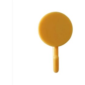 Resim GongtuShop C-1 Adet Sarı Stil Duvara Monte Organizatör Saklama Kutusu Için ipad Tutucu Şarj Kulaklık Cep Telefonu Fişi Uzaktan Kumanda Kanca Tutucu Standı (Yurt Dışından) 