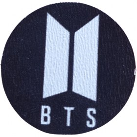 Resim BTS İmza Ahşap Broş -Rozet 2-3cm 