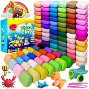 Resim 1 Set 36/24/12 Renk Hava Kurutmalı Kil, Sanat ve El İşi Araçları ile 48 Renk Ultra Hafif Modelleme Kili, Hediye 