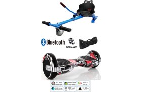 Resim Citymate Elektrikli Kaykay Scooter Hoverboard Akıllı Dengeli + Hover Kart + Çanta Full Paket 