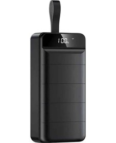 Resim Sptmgldı Powerbank 50.000 Mah Dijital Göstergeli Taşınabilir 4 Portlu Hızlı Powerbank Beyaz 