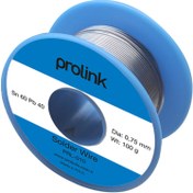 Resim Proskit PROLİNK PRL-010 0.75 mm 100 Gr Lehim Teli SN60 PB40;Prolink 