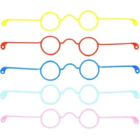 Resim Amugurumi Gözlük 5 Adet 