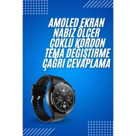 Resim 2025 Model Yeni Nesil Gps Uyumlu Uyku Takibi ve Sağlık Takibi Spor Modları Midastech 