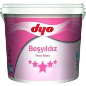 Resim Dyo Beşyıldız Tavan Boyası Beyaz 3,5 kg 
