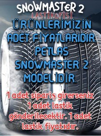 Resim Petlas 155/70 R 13 TL 75T SNOWMASTER 2 PETLAS Kış Lastiği (2024 ÜRETİM) 