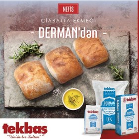 Resim Tekbaş Un Lüks Ekmeklik ve Unlu Mamüller Unu 10 KG 
