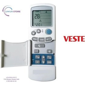 Resim Vestel-Samsung Uyumlu -alaska-general Electric Klima Kumandası 