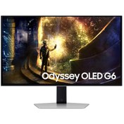 Resim Samsung Uyumlu Odyssey OLED G6 LS27DG612SUXUF 27" 0.03 MS 240 Hz 2K QHD OLED Monitör 