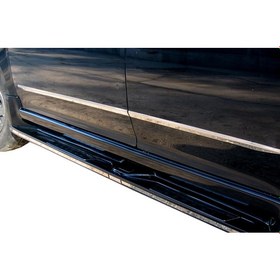 Resim Isuzu D-Max 1 Yan Kapı Çıtası 4 Parça Paslanmaz Çelik Geniş 2003-2011 Modeller 