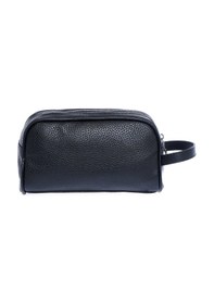 Resim Strong Bag Strong Deri Erkek El Çantası, Erkek Traş Çantası Adm01 Siyah 