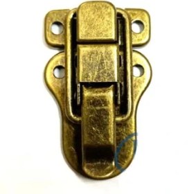 Resim Sandık, Kutu Klipsi, Ön Kilidi - 48X30MM, Antik, 1 Adet 