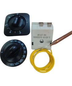 Resim İnox Rezistans Tecasa Gazlı Termostat 40-120 Derece Adet 