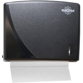 Resim Rulopak Modern Z Katlama Kağıt Havlu Dispenseri 200'lü Siyah 