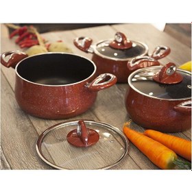 Resim Taç Titan Granit 3'lü Güveç Seti Tt-1102 Diğer 