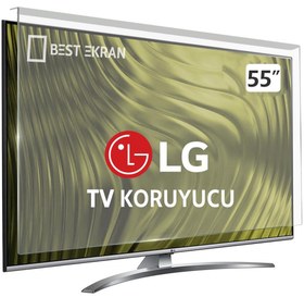 Resim LG 55SM8000PLA TV EKRAN KORUYUCU - Lg 55\ inç 139 cm Ekran Kırılmaz Koruyucu 