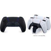 Resim Sony Ps5 Dualsense Midnight Black Dualsense Şarz Istasyonu Hediyeli 