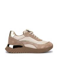 Resim Tamer Tanca Kadın Hakiki Deri Bej Sneakers & Spor Ayakkabı 1164 25804d Bn Ayk Sk25-26 Bj St/dore/bj Dr Dore 