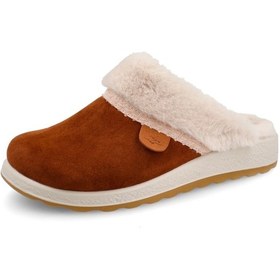Resim 6310-brown Terlik/ Panduf Ev Kadın 51 Z58 Vu Fly Flot Cloth Woman Slıpper 6310-brown 