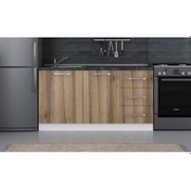 Resim Minar 155 Cm Mutfak Dolabı Beyaz Dore 155-D1-Alt Modül Beyaz 