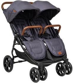 Resim Baby2Go Starling İkiz Puset Bebek Arabası - Gri - Gri / Standart 
