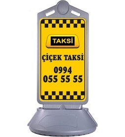 Resim Taksi Durağı Için Duba Büyük Gri Duba Park Yapılmaz Durak Dubası 