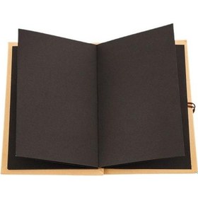 Resim Akordeon Fotoğraf Albümü Esnetilebilir Kraft Kağıdı Scrapbook Katlanır Kendin Yap Hatıra Kitabı Scrapbook 