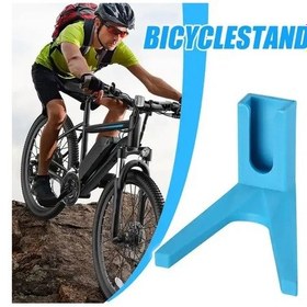 Resim Lumaworld Mavi Bisiklet Dayanağı Hafif Katlanır Bisiklet Desteği Dağ Ve Yol Bisikleti 