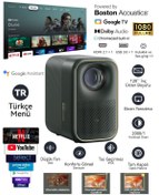 Resim Formovie Xming Page One Projeksiyon Cihazı, Google TV, 500 CVIA Lümen, Dolby Vision & Audio, HDMI 2 